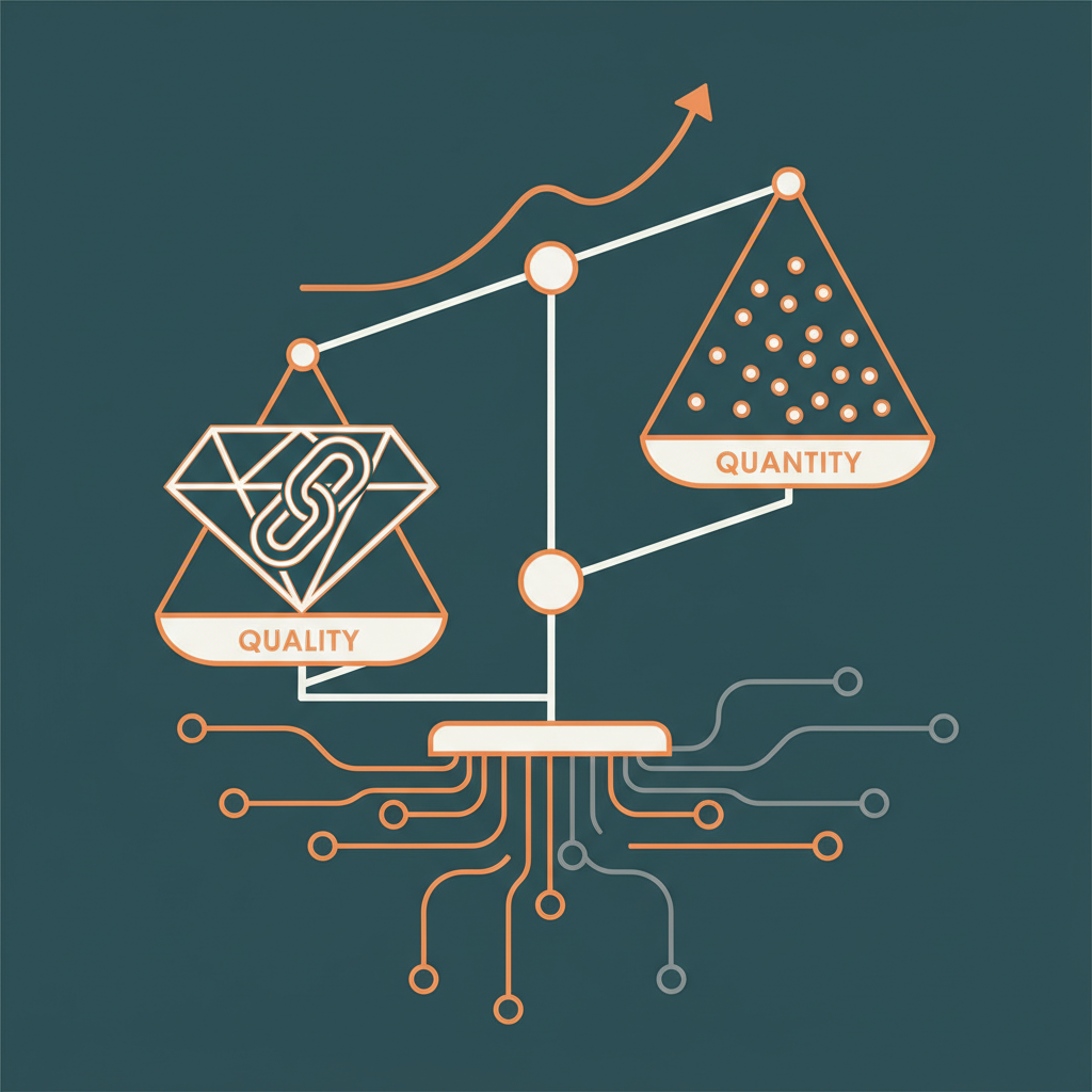 Backlinki 2026 - jakość vs ilość w profilu linków